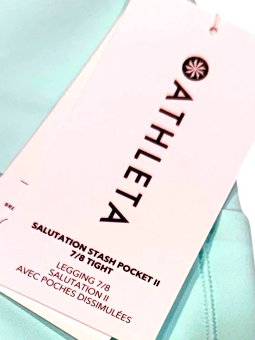 ATHLETA Salutation Stash Pocket II 7/8 Tight Legging Activewear Sport NWT 1X
